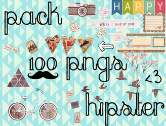 100 Imagenes PNG: Hipster