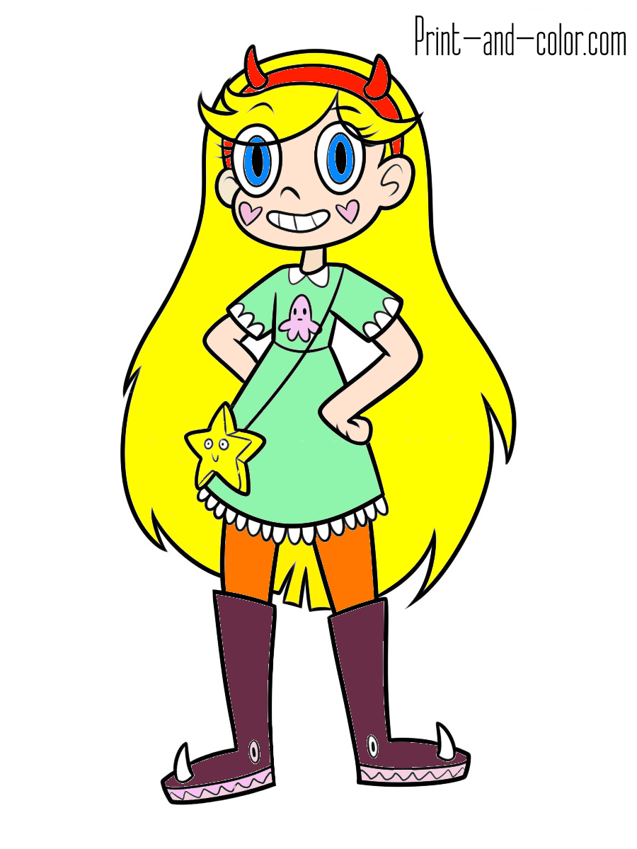 Star Butterfly Coloring Page by ChrisGraduate27 on DeviantArt