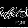 +Font 001: Buffet Script