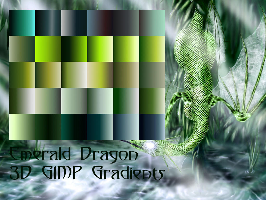 Emerald Dragon by GrynayS on DeviantArt