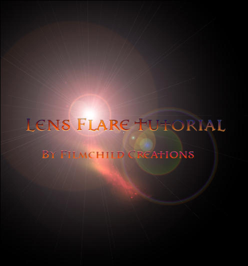 Lens Flare Tutorial by Filmchild on DeviantArt