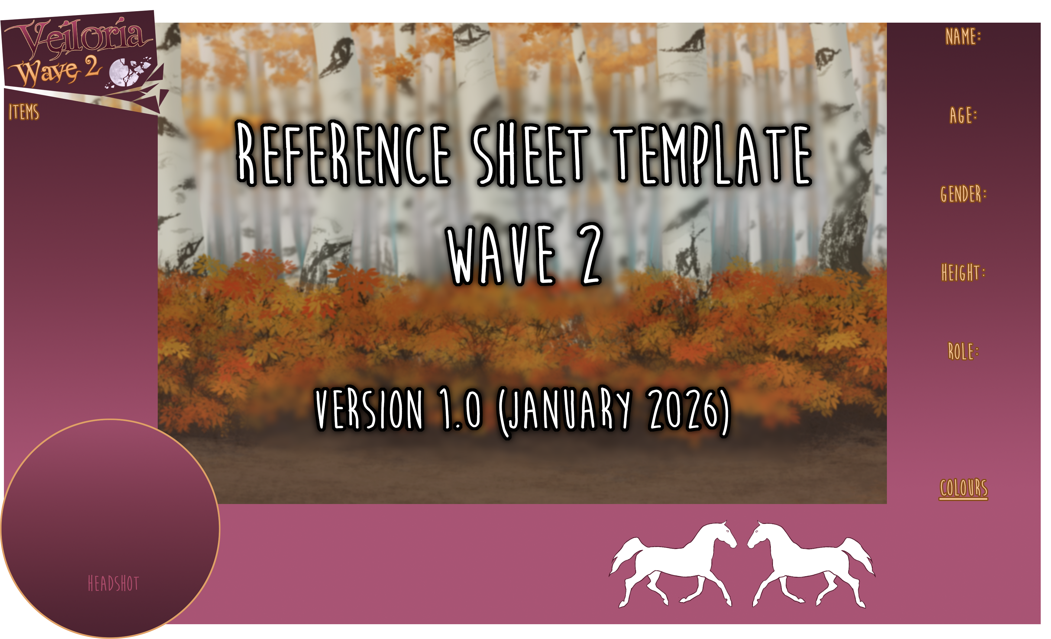 Veiloria | Reference Sheet - Wave 2 | 2026 by Lilafly on DeviantArt