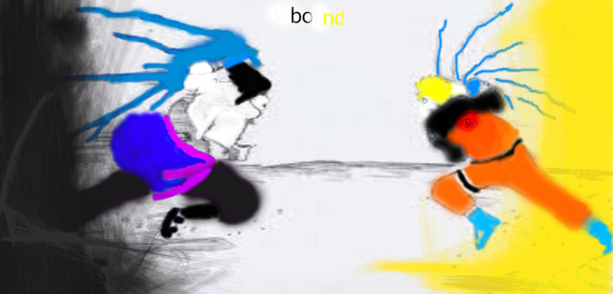 naruto vs sasuke painting by narusakulover1234 on DeviantArt