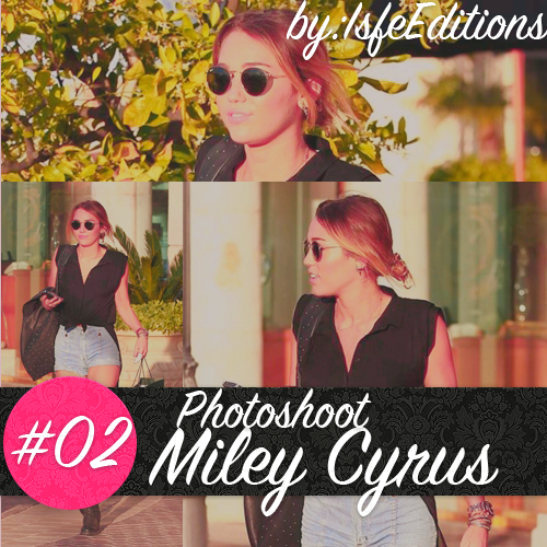 Photoshoot Miley Cyrus #O2