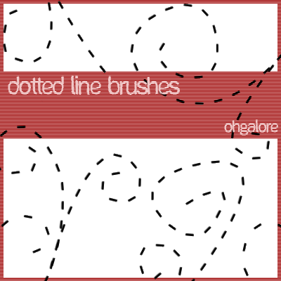 Dotted Line Brushes by ohgalore on DeviantArt