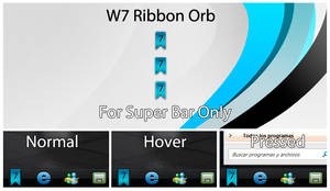 W7 Ribbon Orb Blue