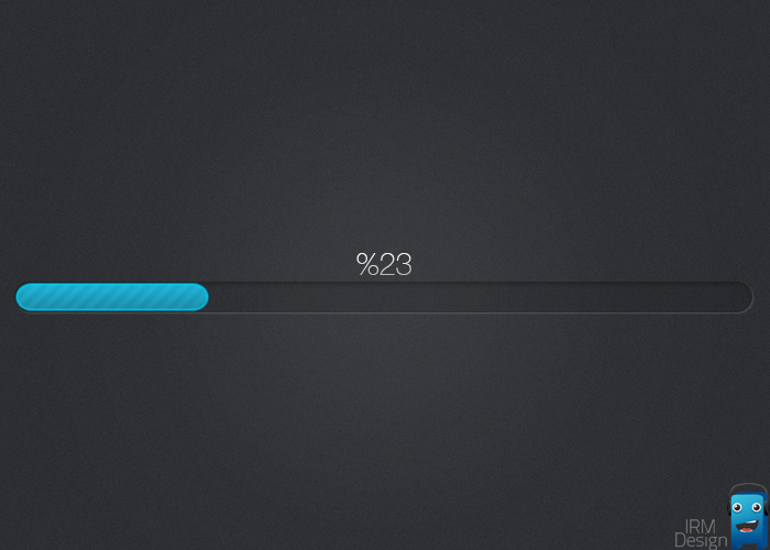 Mini Progress Bar  .PSD, HOT!