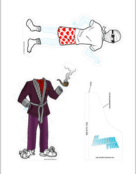 Invisible Man Paper Doll ver. 1