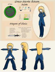Main Character Reference: Grace Marta Rinson