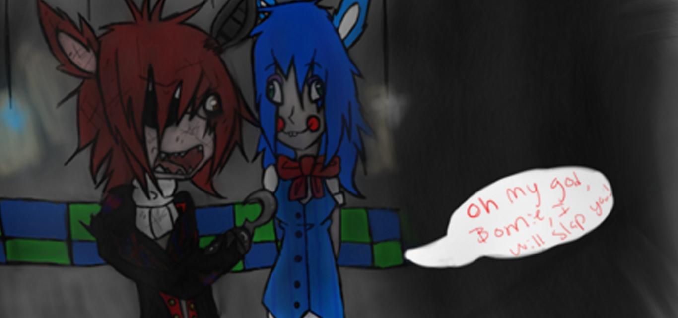 Omg Bonnie I Will Slap You! by FallenAngelKayaxx5 on DeviantArt