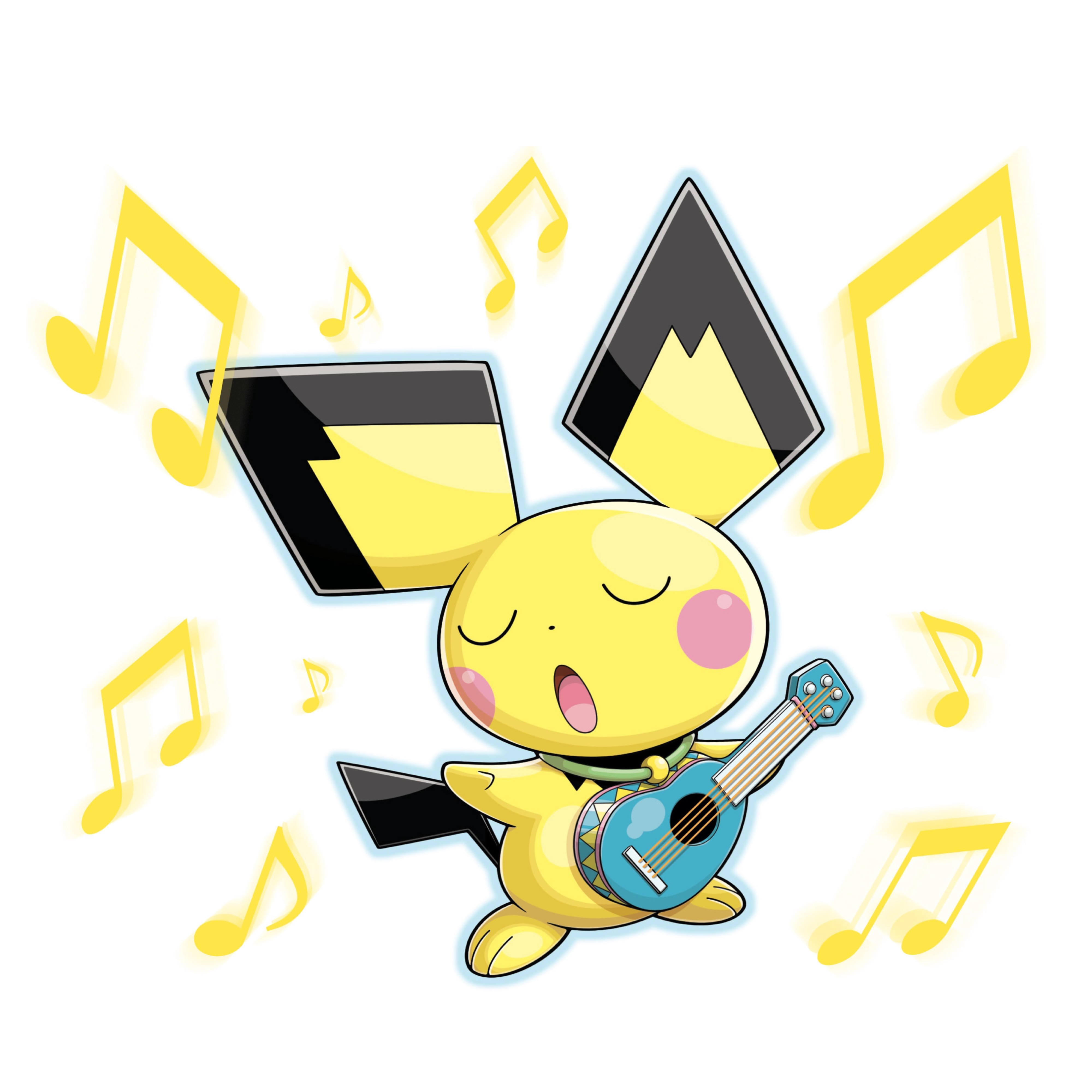 Ukulele Pichu by SoEeveelicious on DeviantArt