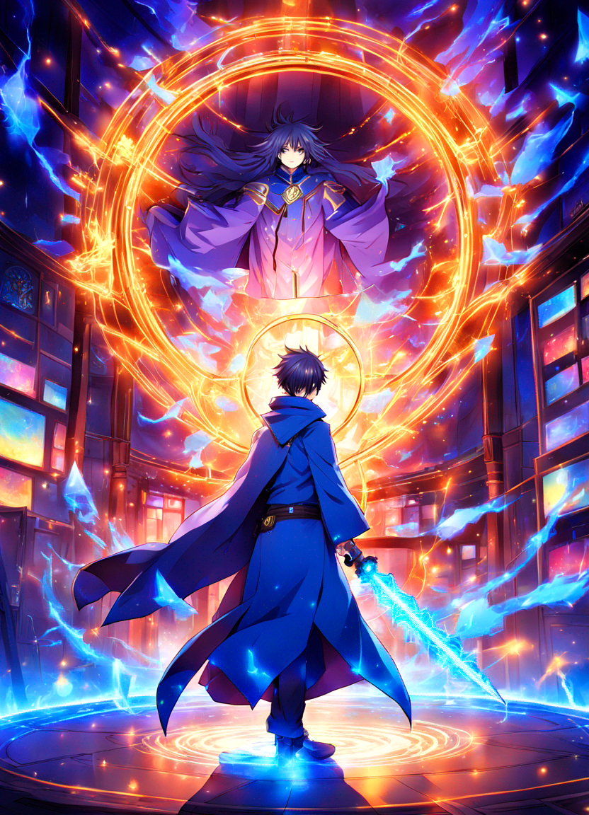 Blue Mage by bookofDefense on DeviantArt