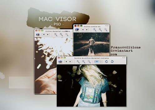 Visor Mac // PSD