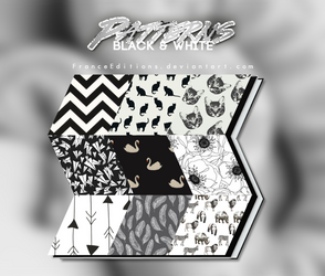 Black and White // 13 PATTERNS