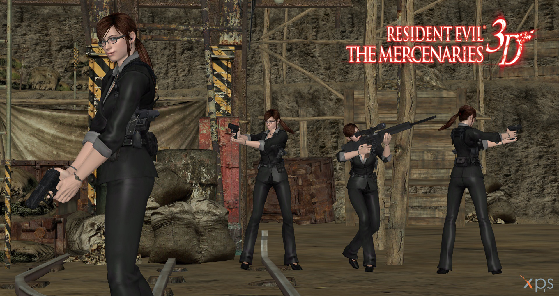 Mod Showcase: Resident Evil Revelations: Claire Redfield Mecenaries 3D  Casual Mod By Felixnew 