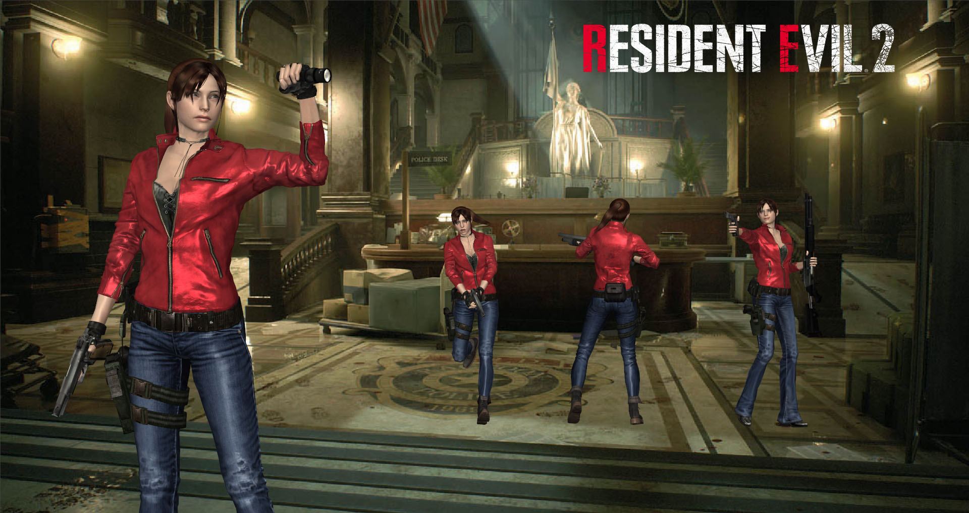 Code Veronica X Claire Redfield - Resident Evil 2 Remake PC Mod 