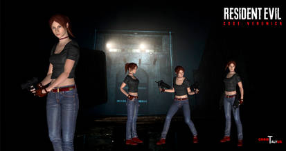 Claire Redfield CV No Vest Remake -2022-xps