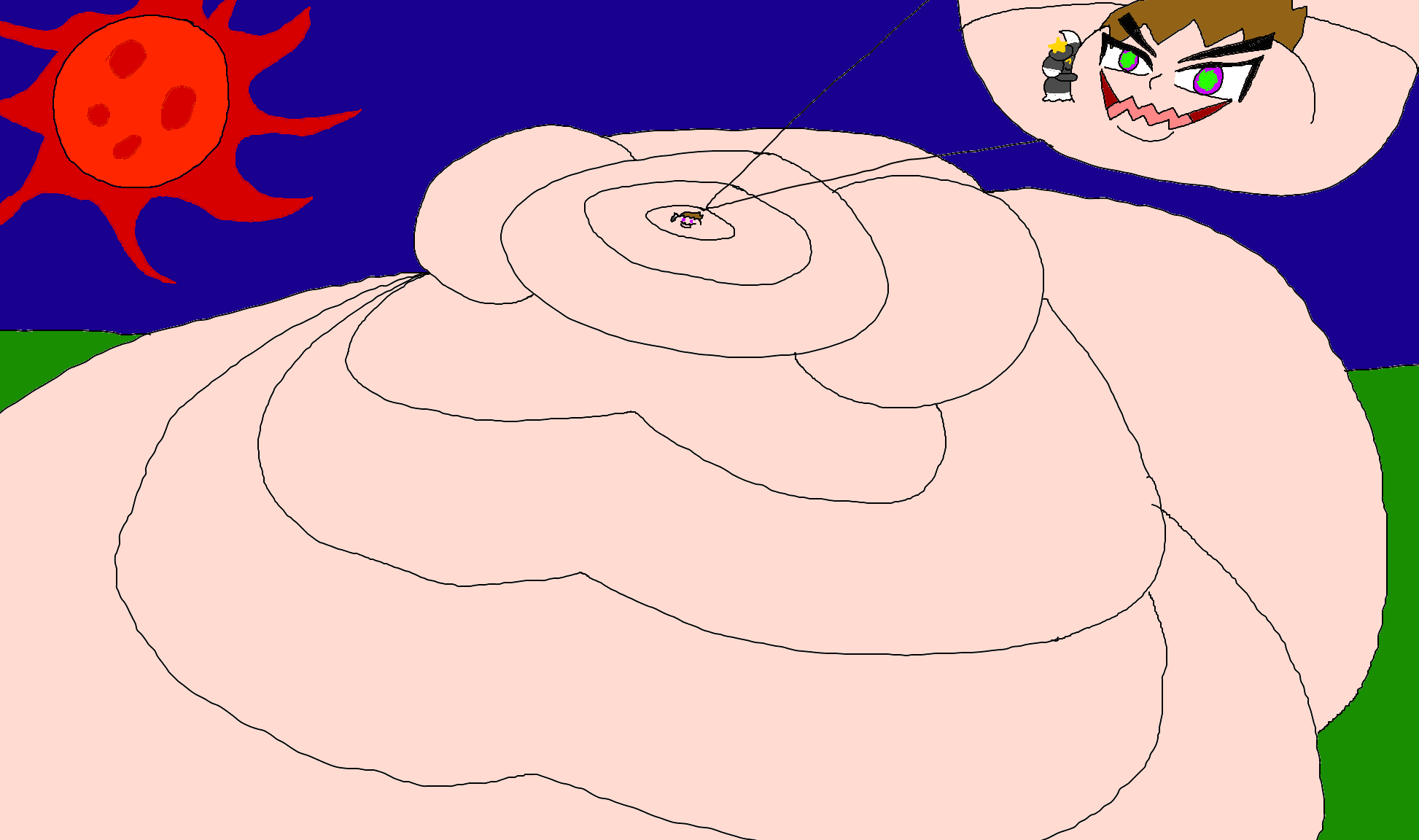The Demon King of Immobilizing Obesity by Burningblaster on DeviantArt