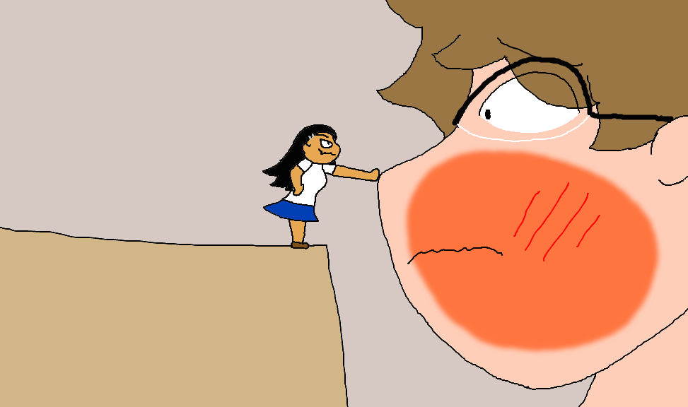 Senpai's Tiny Teaser by Burningblaster on DeviantArt