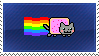 Nyan Cat Stamp by kyra10987