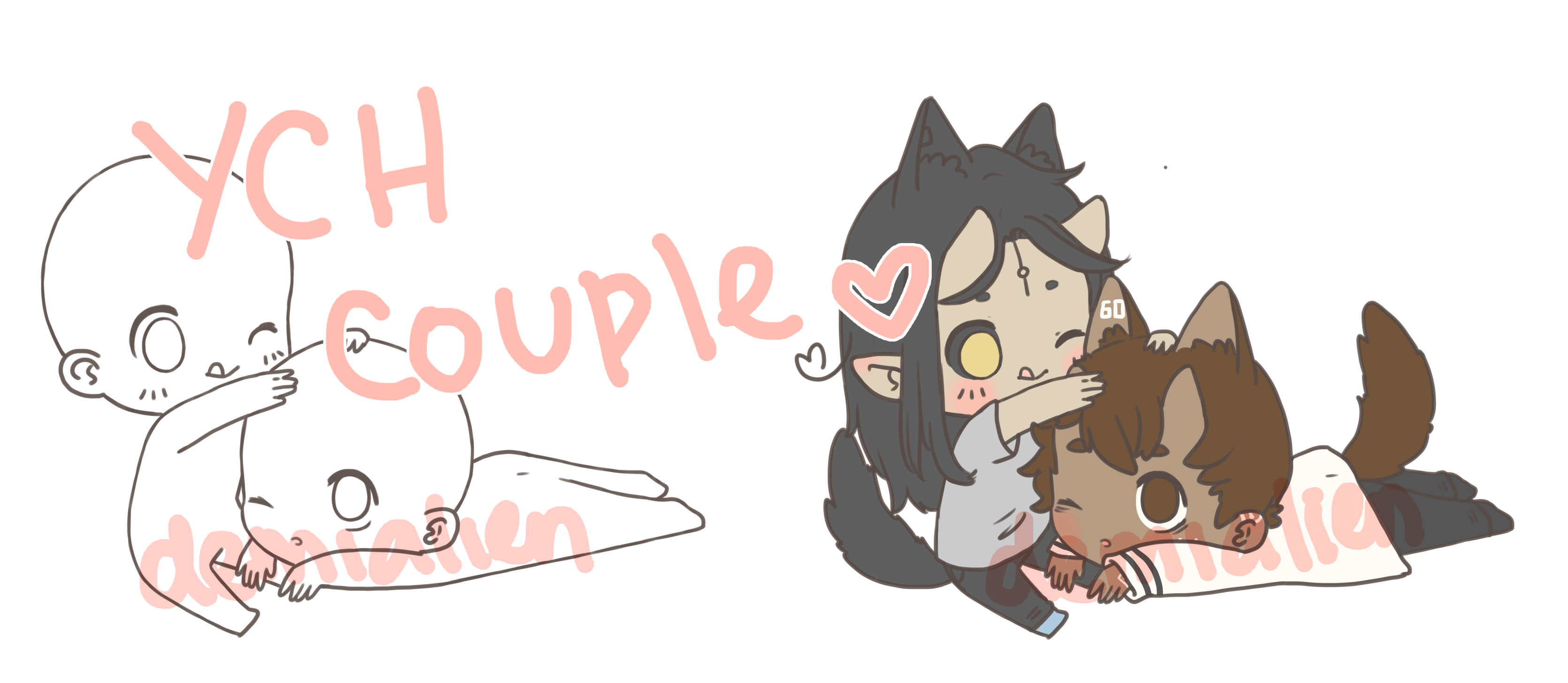 OPEN YCH COMMISSIONS AND ADOPTS! by demialien on DeviantArt