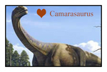 Camarasaurus Stamp by Leviarex