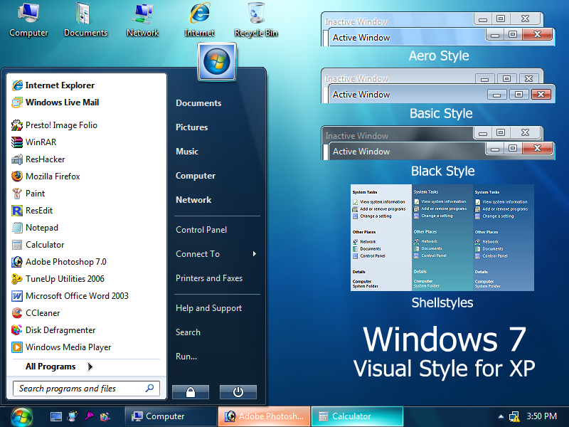 Windows 7 with Search Bar by Vher528 on DeviantArt