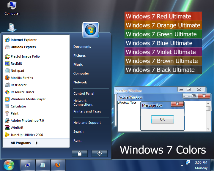 Windows 7 Colors by Vher528 on DeviantArt