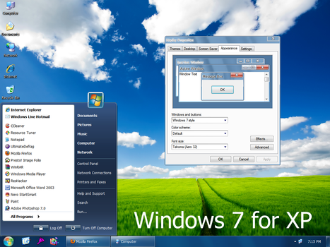 Windows 7 for XP