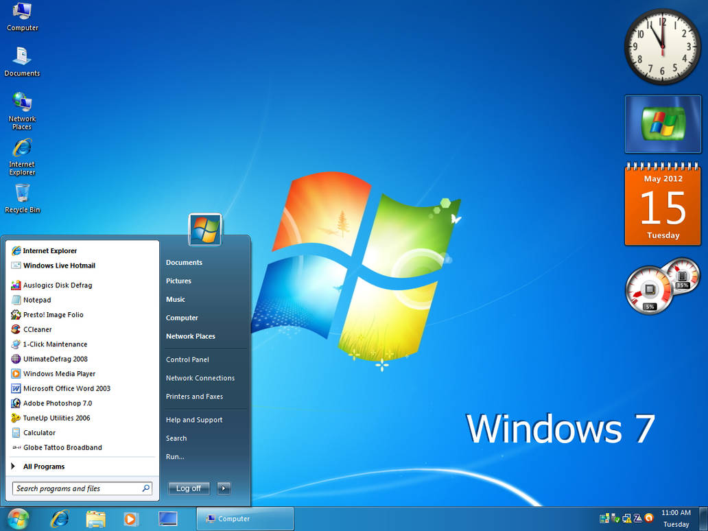Фото Компьютера Windows 7