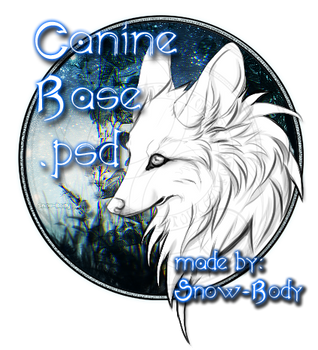 Canine Base.psd and .png