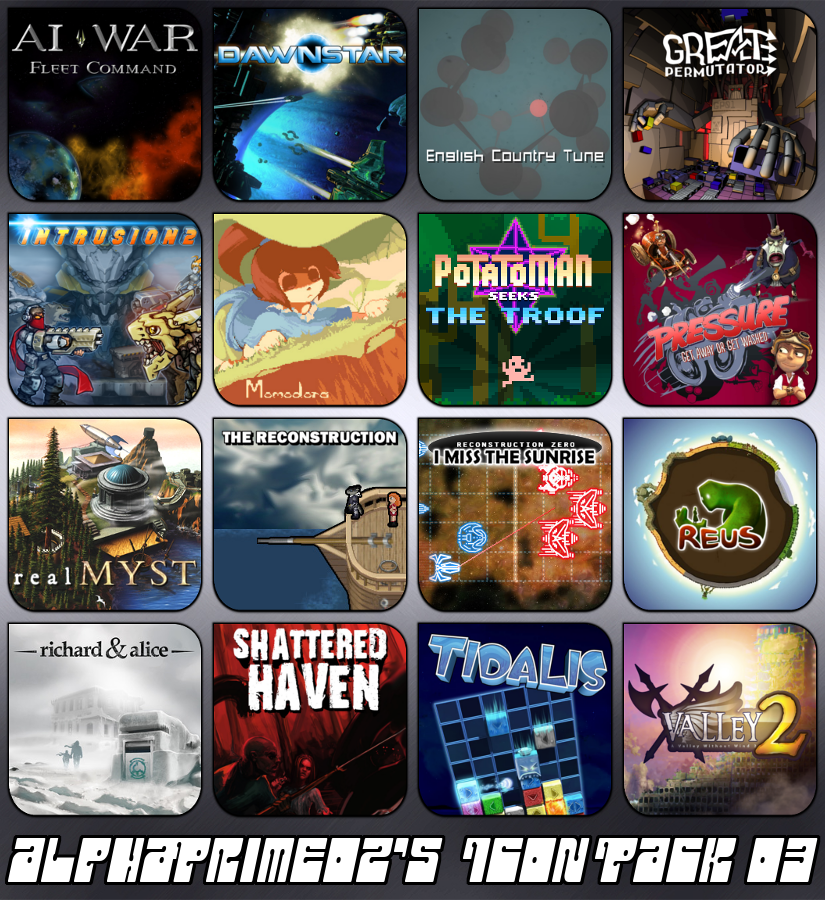 Icon Pack 03 by AlphaPrime02 on DeviantArt