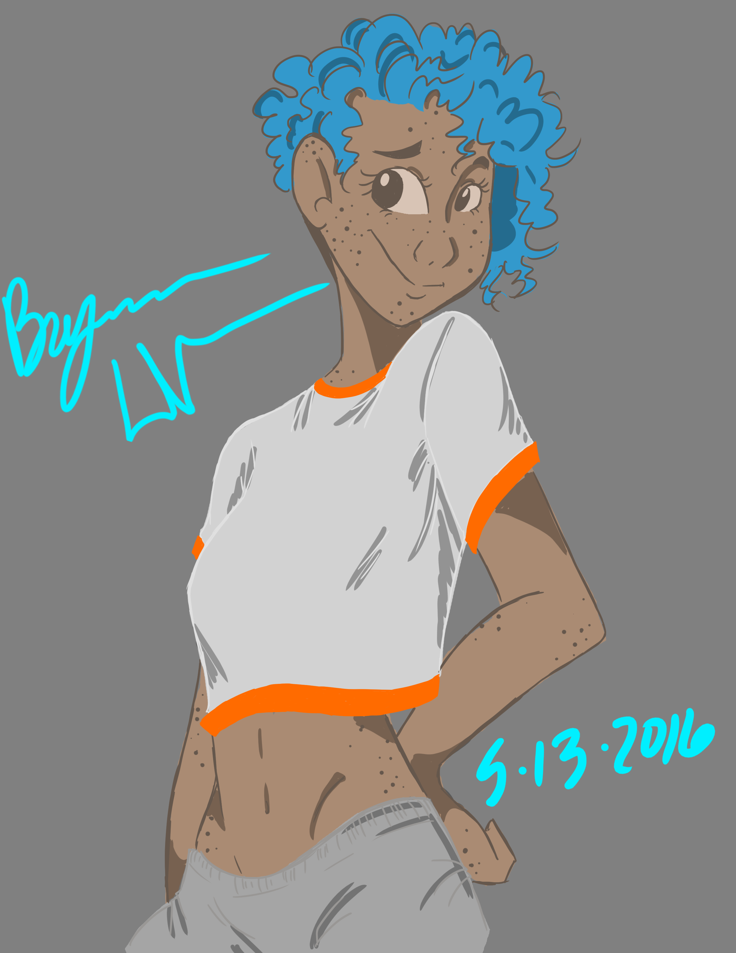 I Drew Myself by StargazeR67922 on DeviantArt