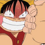 Luffy and Trace Fighting