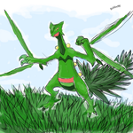 Mega Sceptile by roblee96