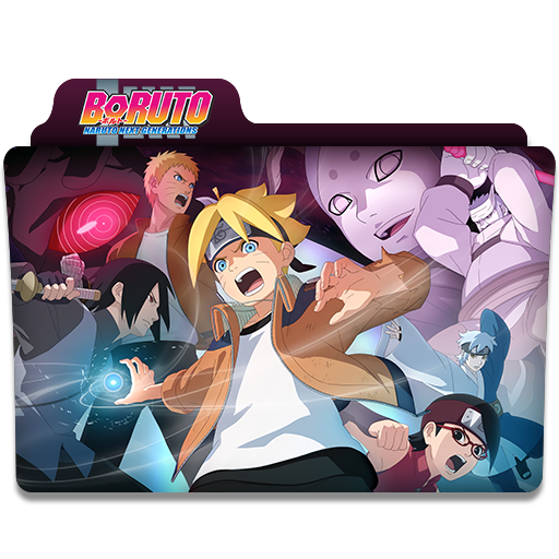 Boruto : Anime Folder Icon v1 by KingCuban on DeviantArt