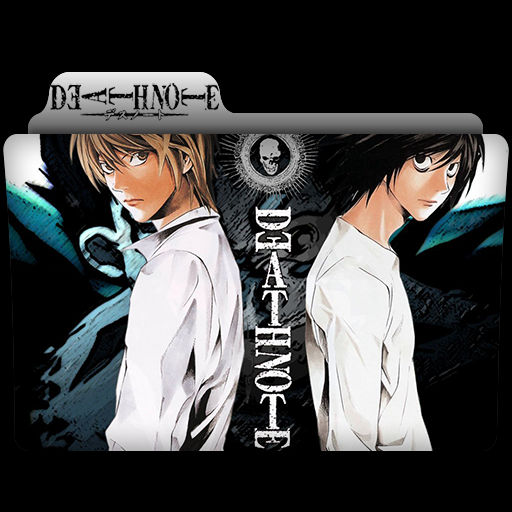 Death Note Anime Folder Icon V1 By Kingcuban On Deviantart