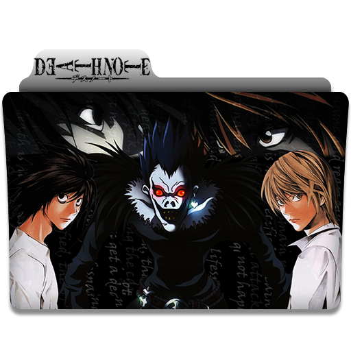 Ryuzaki deathnote Icon, Colorflow Iconpack