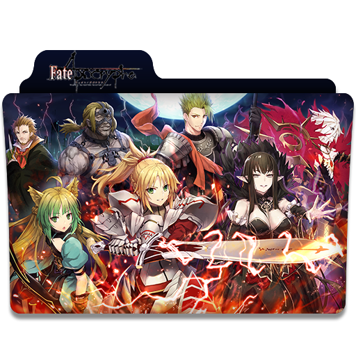 Fate Apocrypha : Anime Folder Icon v3 by KingCuban on DeviantArt