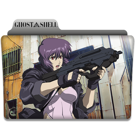 Ghost in the Shell : Anime Folder Icon v3 by KingCuban on DeviantArt