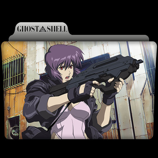 Ghost In The Shell Anime Folder Icon V3 By Kingcuban On Deviantart