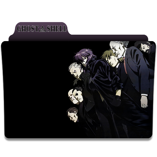 Ghost in the Shell : Anime Folder Icon v5 by KingCuban on DeviantArt