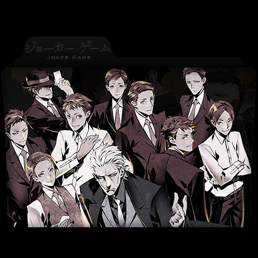Joker Game Anime Folder Icon V1 By Kingcuban On Deviantart