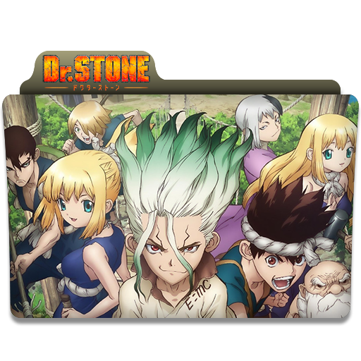 Dr. Stone : Anime Folder Icon v3 by KingCuban on DeviantArt