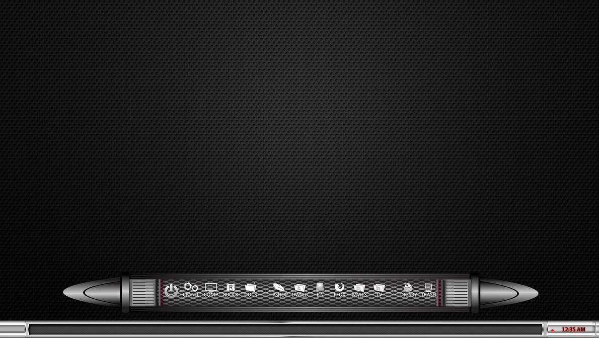 Noir Carbon Rocketdock by raven-jett on DeviantArt