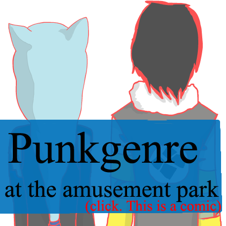 Punkgenre at the Amusement park