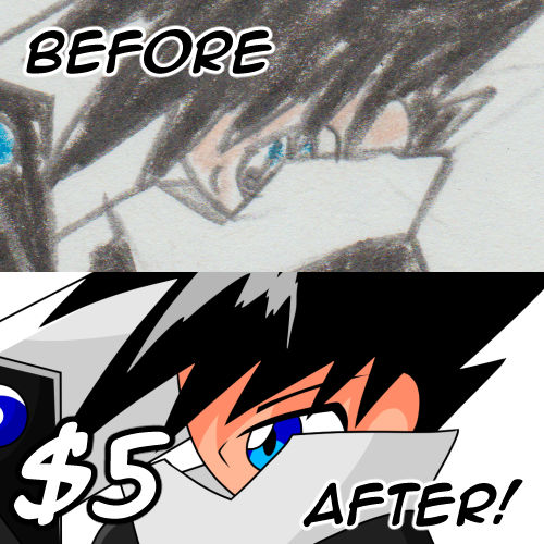 Sketch Color Commissions ($5) by NeoCOMET-Official on DeviantArt