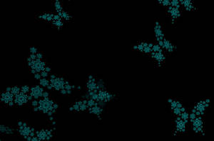 MMD Snowflake Butterflies DL