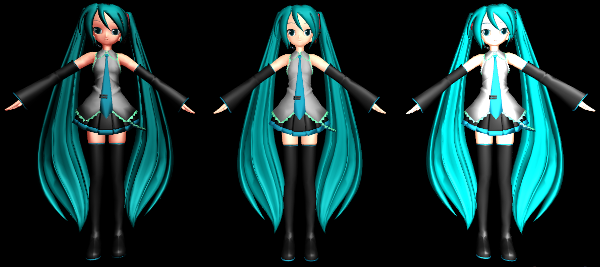 MMD Darker Toon and Lighter OverBright Shader DL by Chestnutscoop on Devian...
