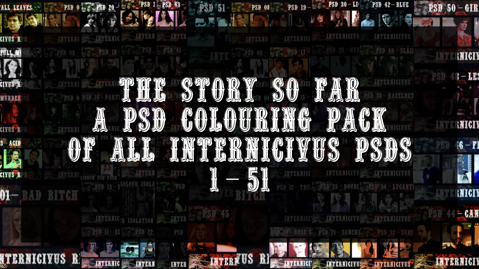 THE STORY SO FAR PSD PACK . by internicivus on DeviantArt